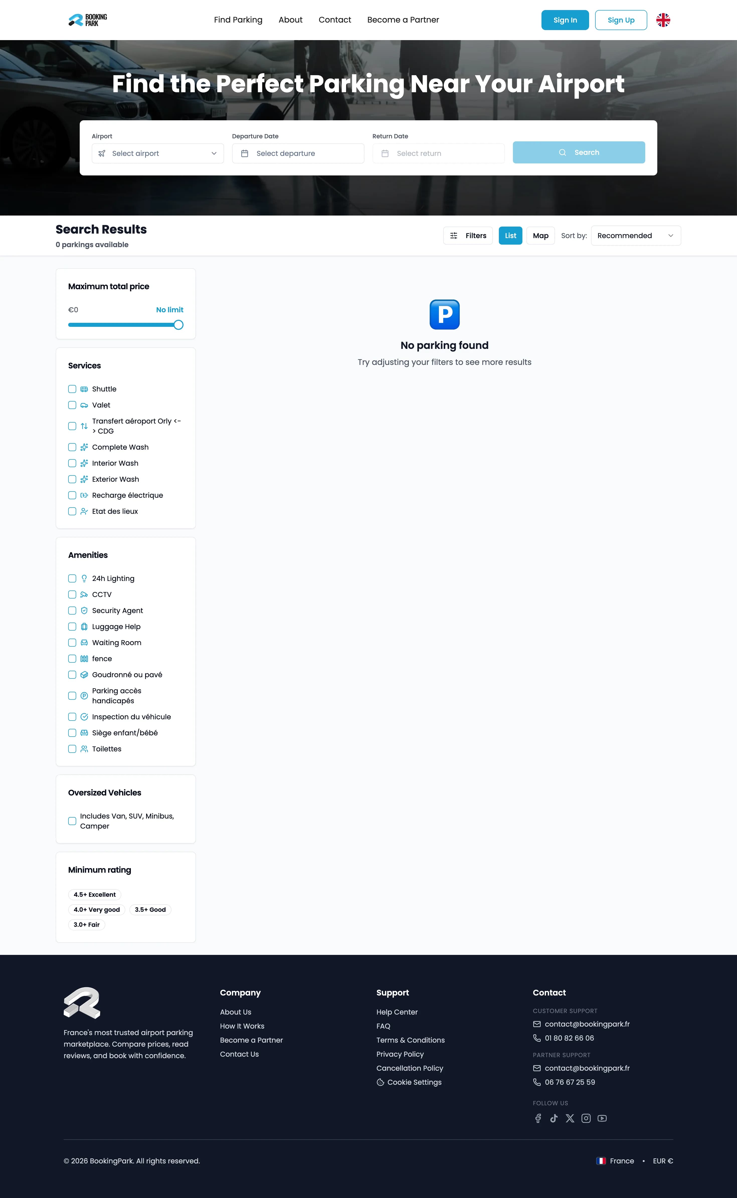 BookingPark — screenshot 2